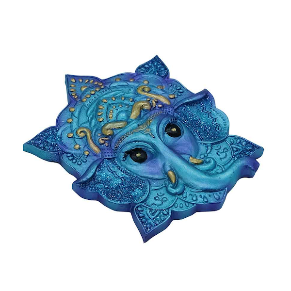 Incense Holder Ganesh Blue